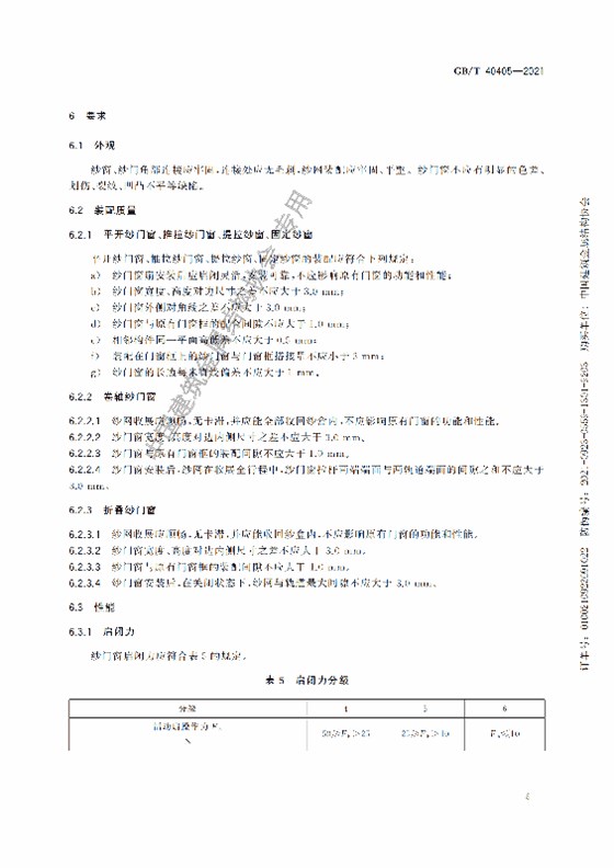 GB-T 40405-2021建筑用紗門窗技術條件_10