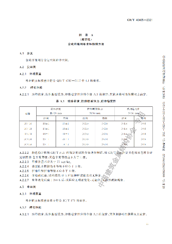 GB-T 40405-2021建筑用紗門窗技術(shù)條件_16